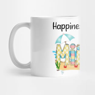 Happiness Is Being A Mimzy Summer Beach Happy Mother's Day Mug